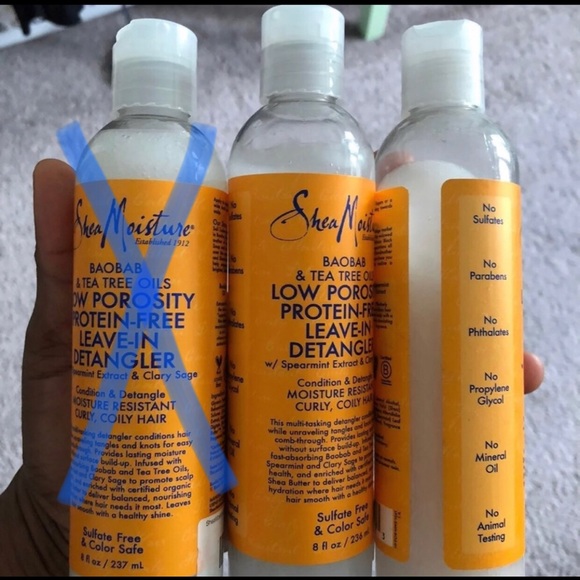 Shea Moisture Hair Shea Moisture Baobab Low Porosity Leave In